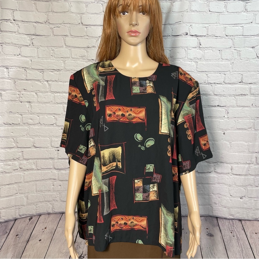 NWT New Vintage Kensington Square Blouse Size 26W